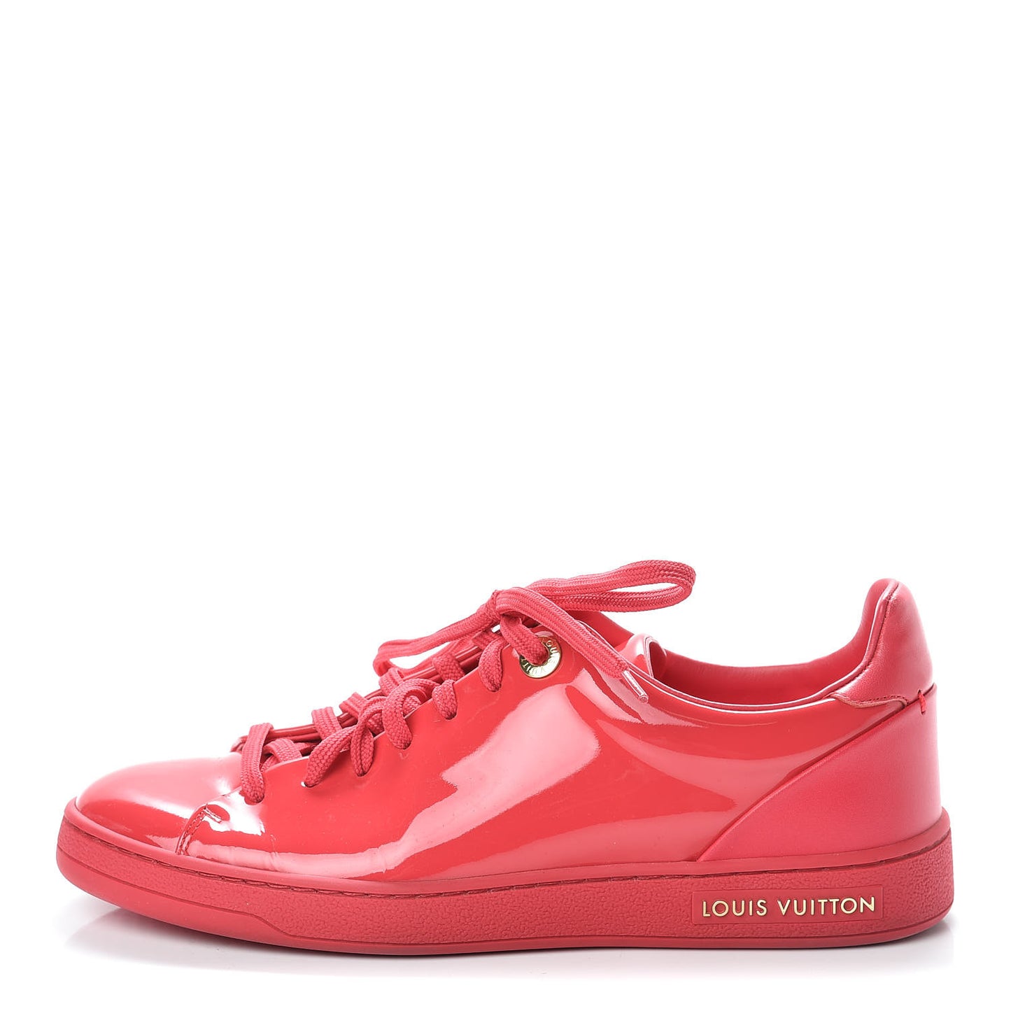Patent Calfskin Frontrow Sneakers 36 Framboise
