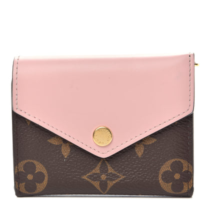 Louis Vuitton Monogram Zoe Wallet Rose Ballerine 1 of 9