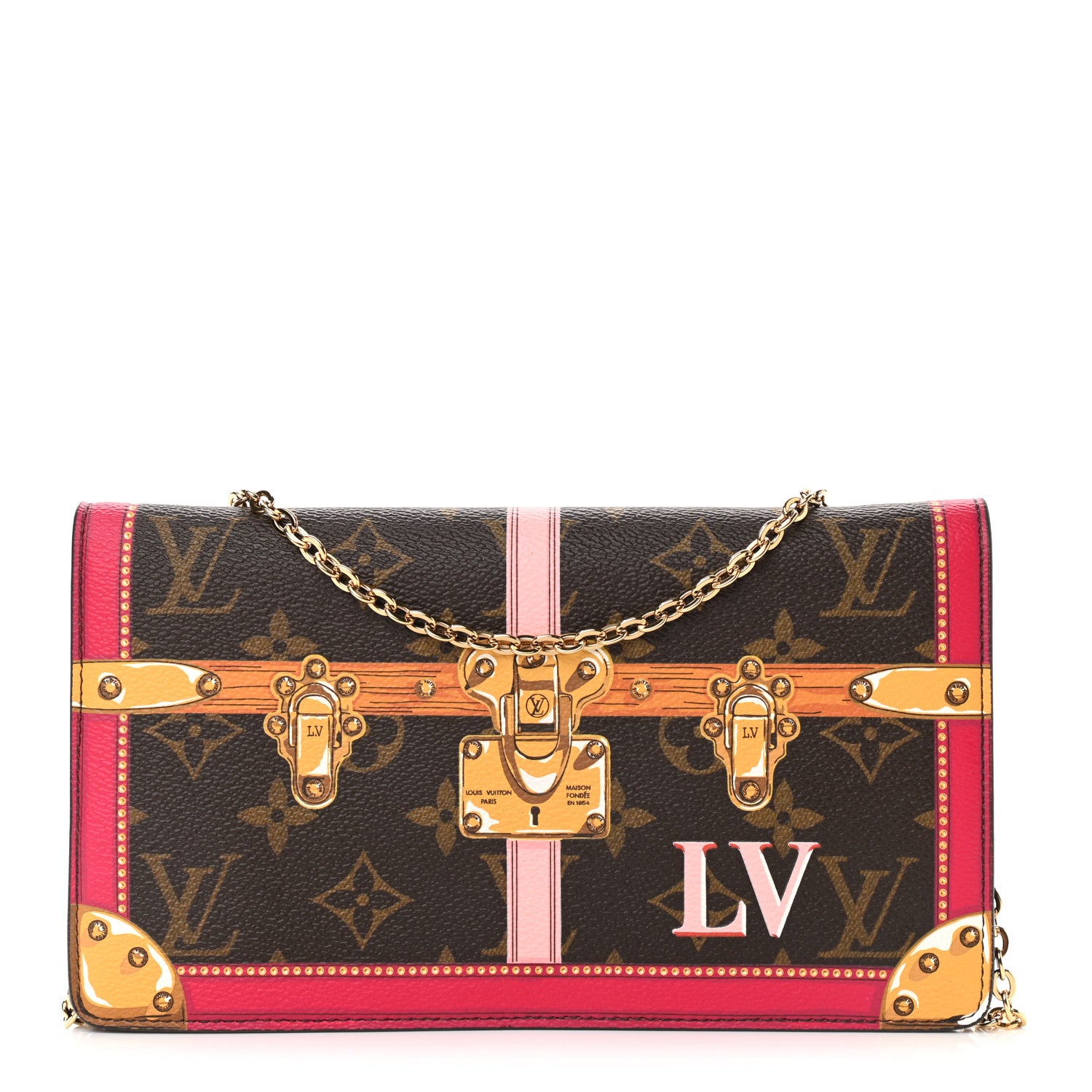 Louis Vuitton Monogram Summer Trunks Pochette Weekend 1 of 9