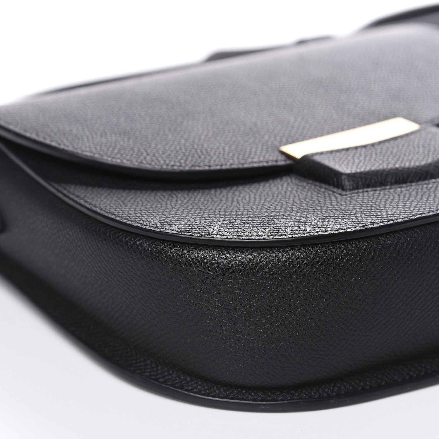 Celine Grained Calfskin Small Trotteur Black 8 of 12