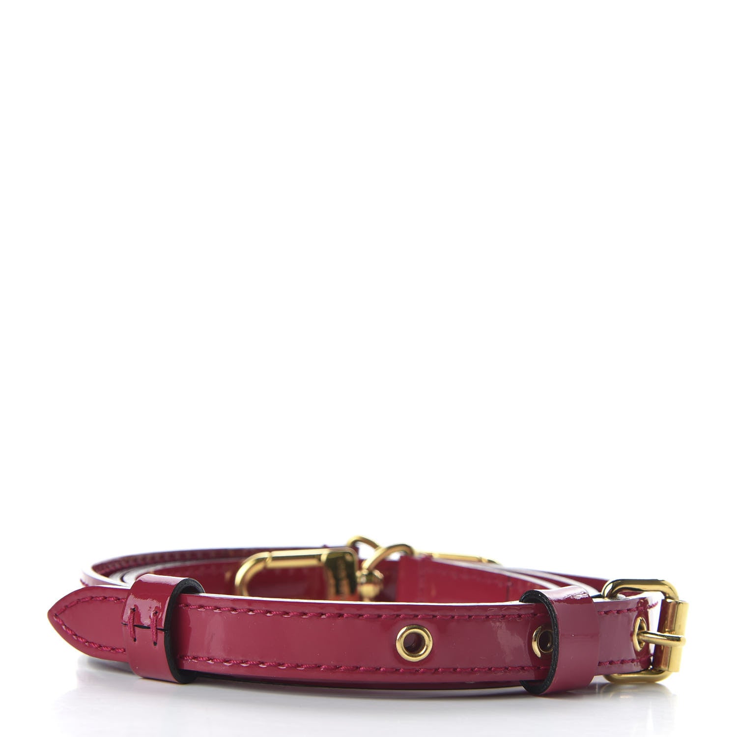 Louis Vuitton Vernis 16mm Adjustable Shoulder Strap Magenta 2 of 6