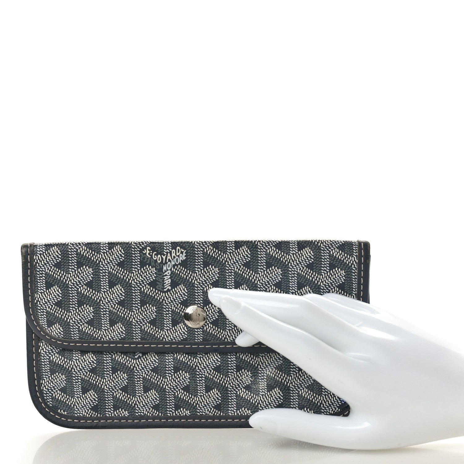 Goyard Goyardine Pouch Grey 2 of 8