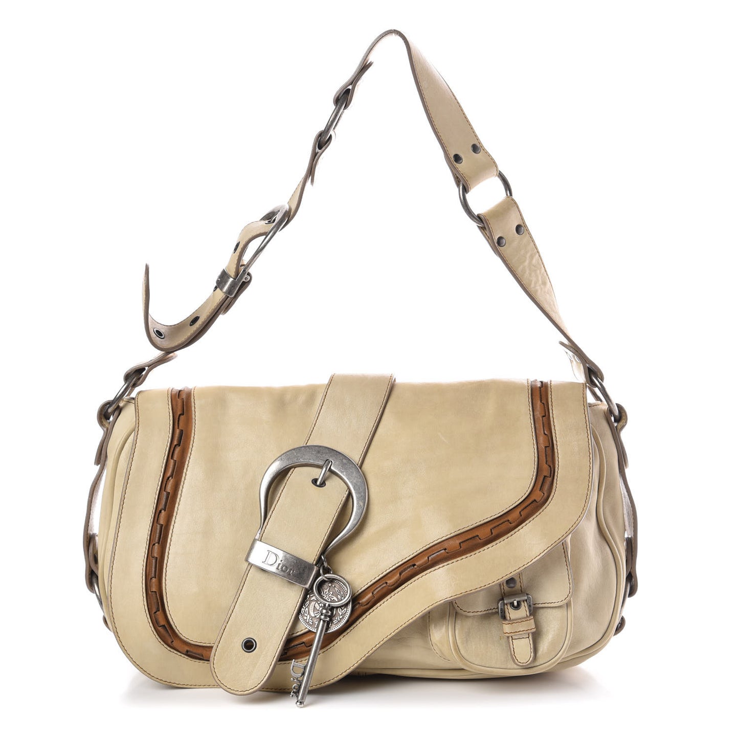 Calfskin Medium Gaucho Double Saddle Bag