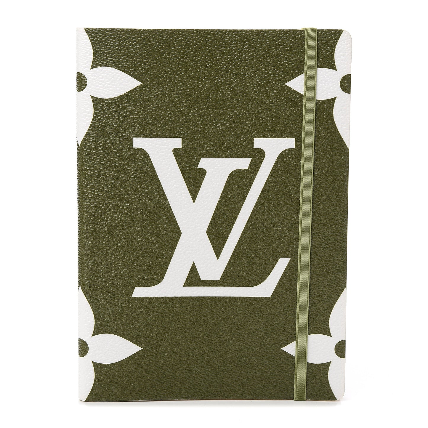 Monogram Giant Notebook Kaki Beige