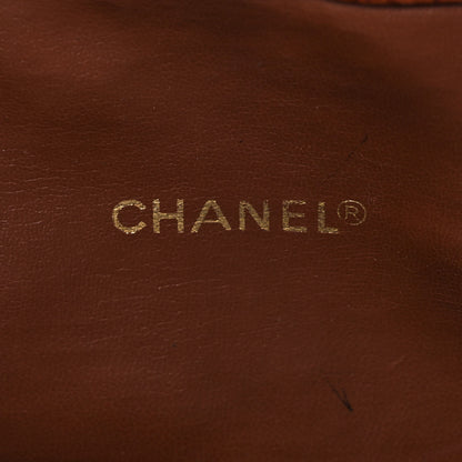 Chanel Caviar Drawstring Bucket Bag Brown 6 of 13