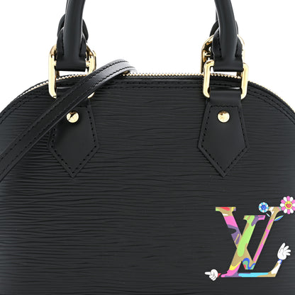 Louis Vuitton LV X TM Epi Alma BB Black 7 of 12