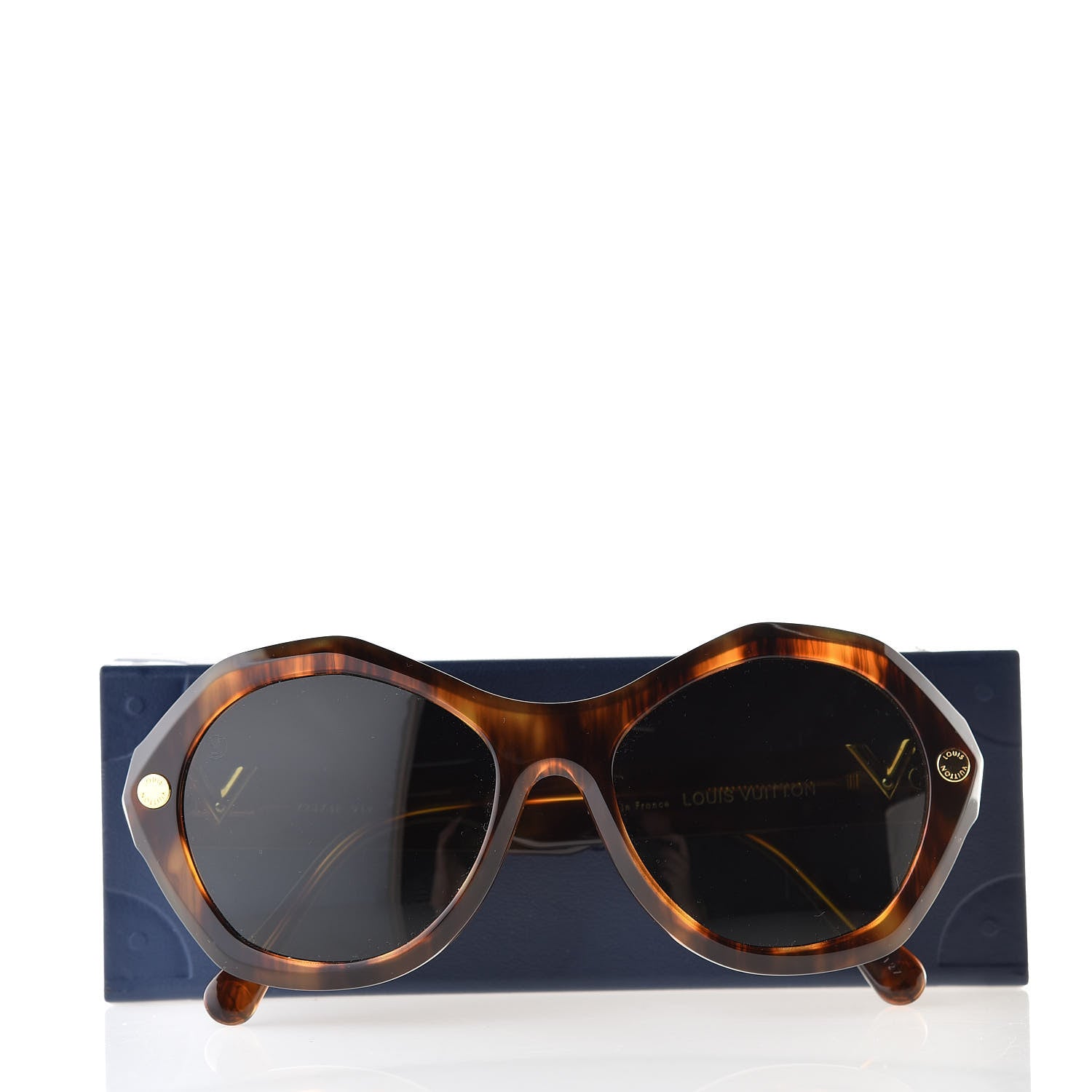 Louis Vuitton Acetate Chamade Lady Sunglasses Z2374E Tortoise 8 of 8