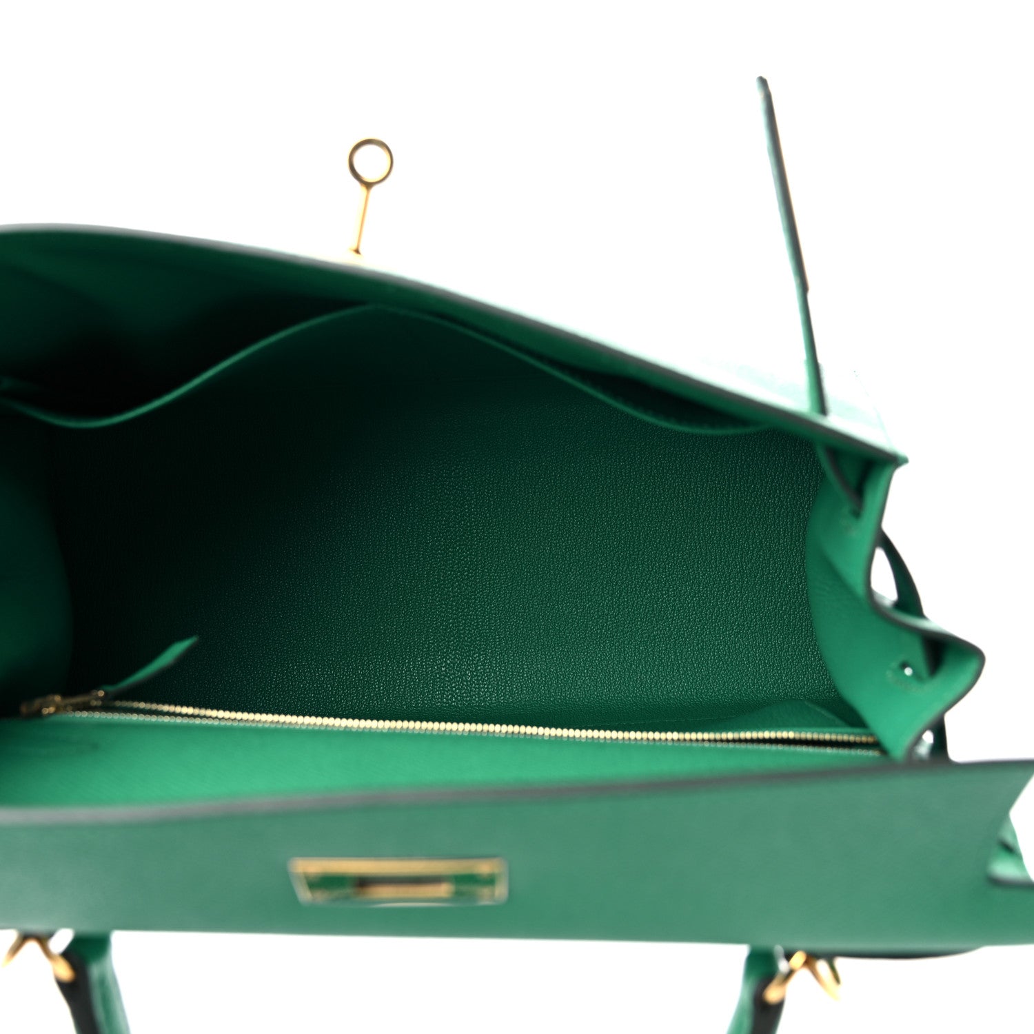 Hermes Epsom Kelly Sellier 28 Vert Jade 5 of 10
