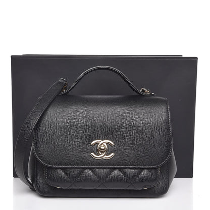 Chanel Caviar Quilted Small Business Affinity Flap Black 9 of 9