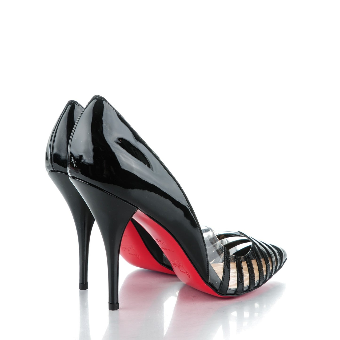 Patent PVC Pivichic 100 Pumps 39.5 Black