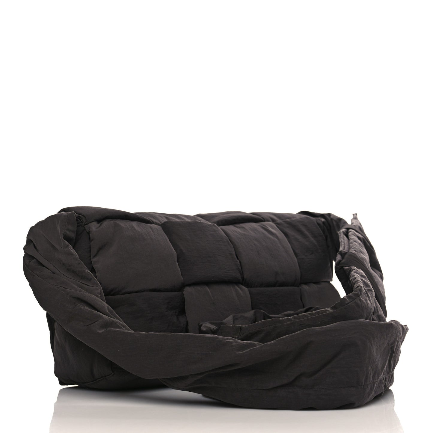 Nylon Intrecciato Padded Tech Cassette Bag Fondant