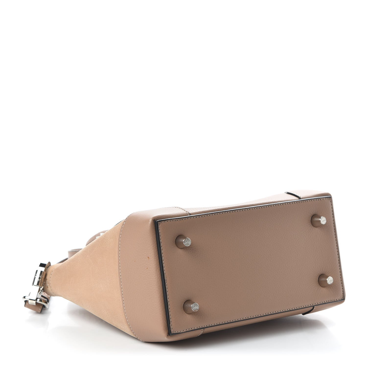 Christian Louboutin Calfskin Small Eloise Tote Nude 3 of 9