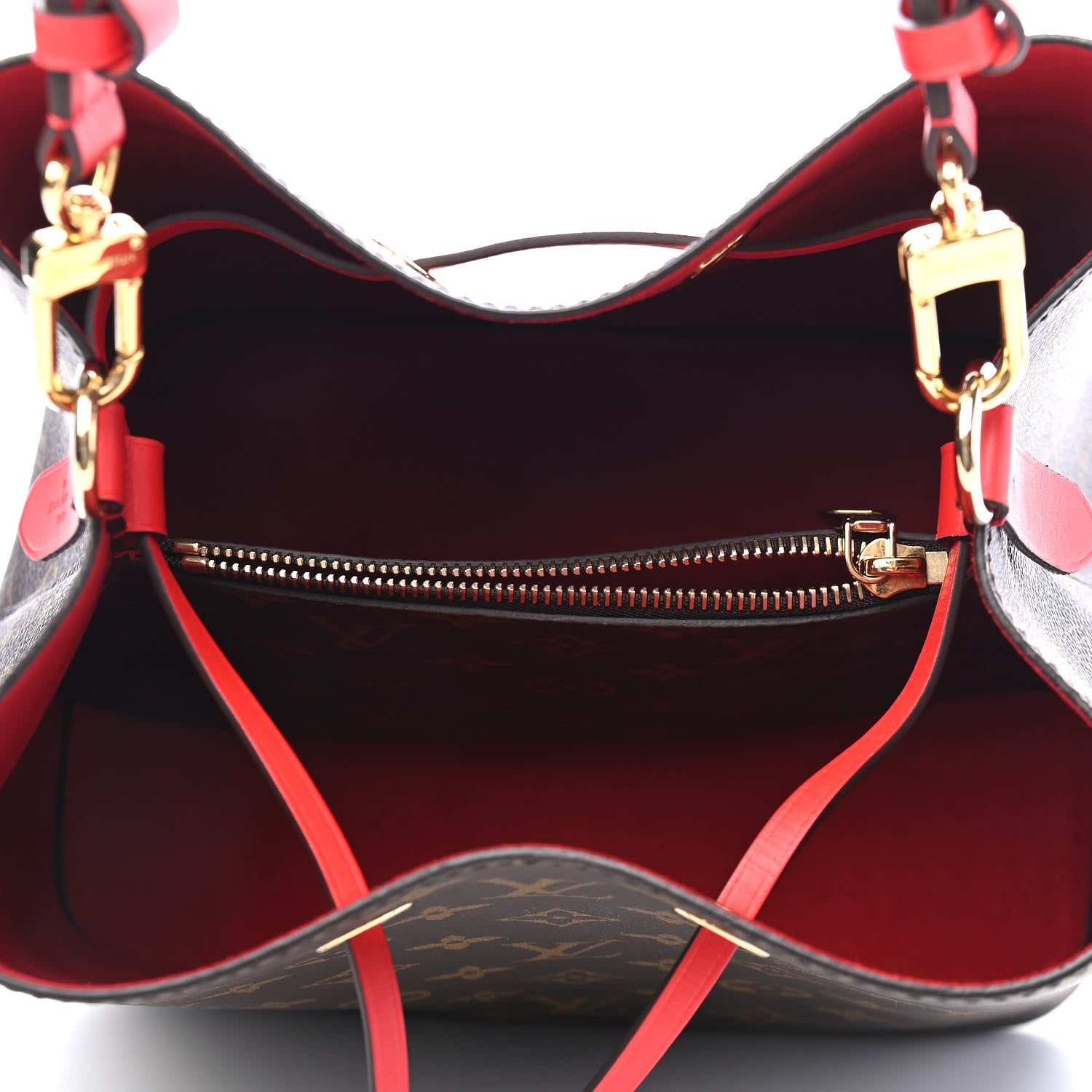 Louis Vuitton Monogram Neonoe MM Coquelicot 4 of 6