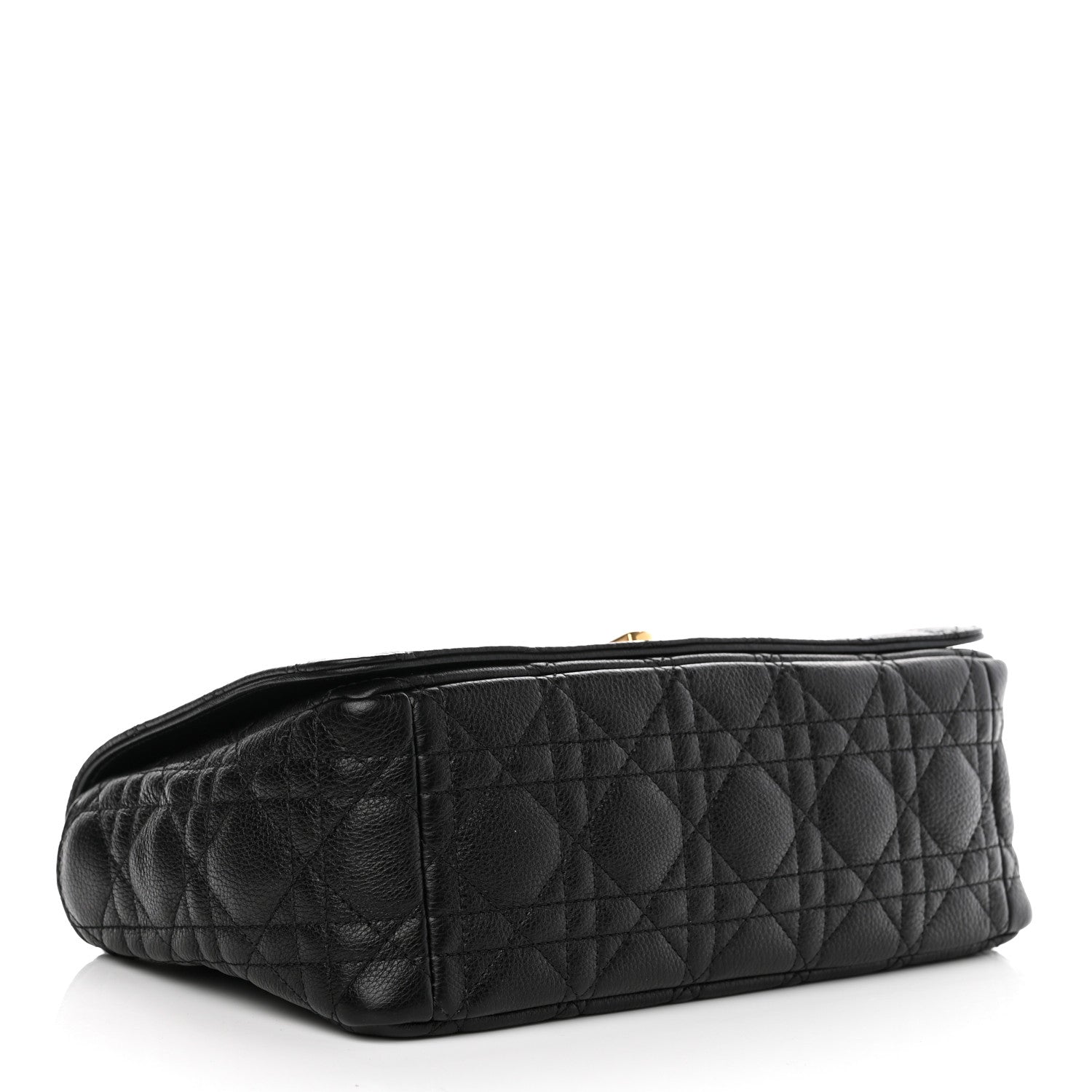Christian Dior Calfskin Cannage Medium Caro Bag Black 4 of 8