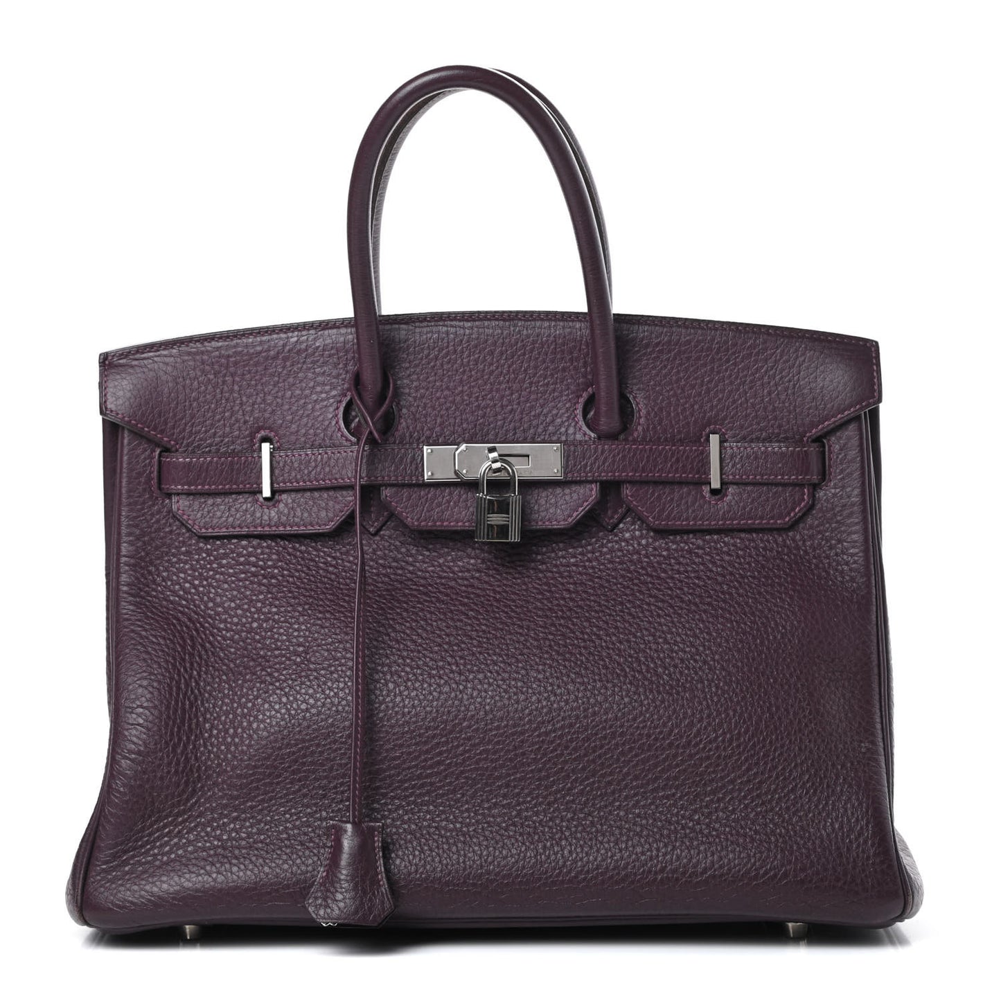 Taurillon Clemence Birkin 35 Raisin