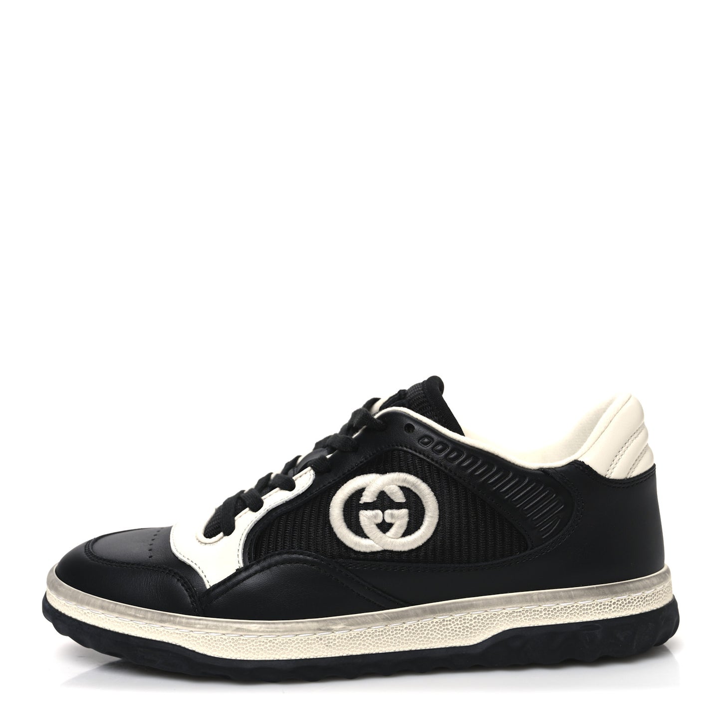 Dali Soft Calfskin Womens Mac80 Sneakers 36 Black Off White