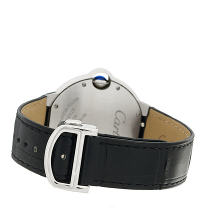 Cartier Stainless Steel Alligator 36mm Ballon Bleu De Cartier Automatic Watch 3 of 5