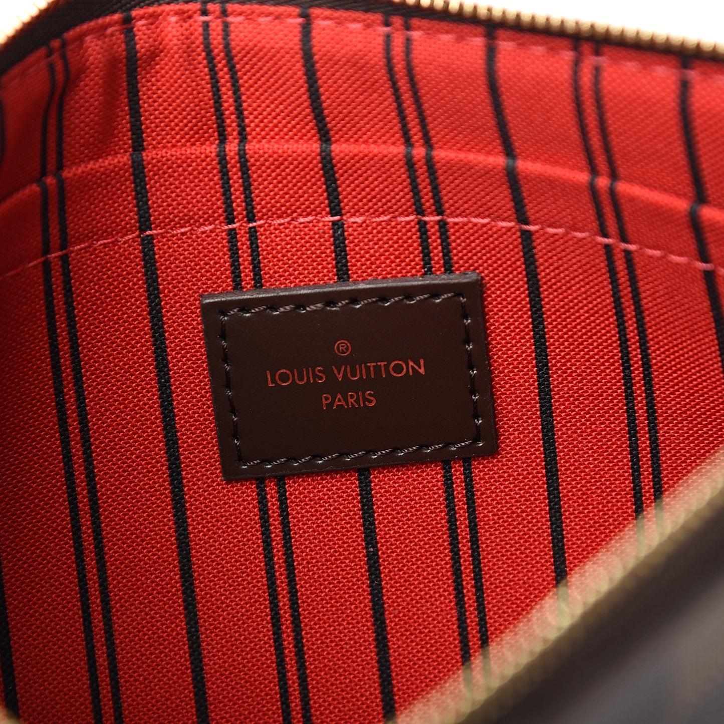 Damier Ebene Neverfull MM GM Pochette