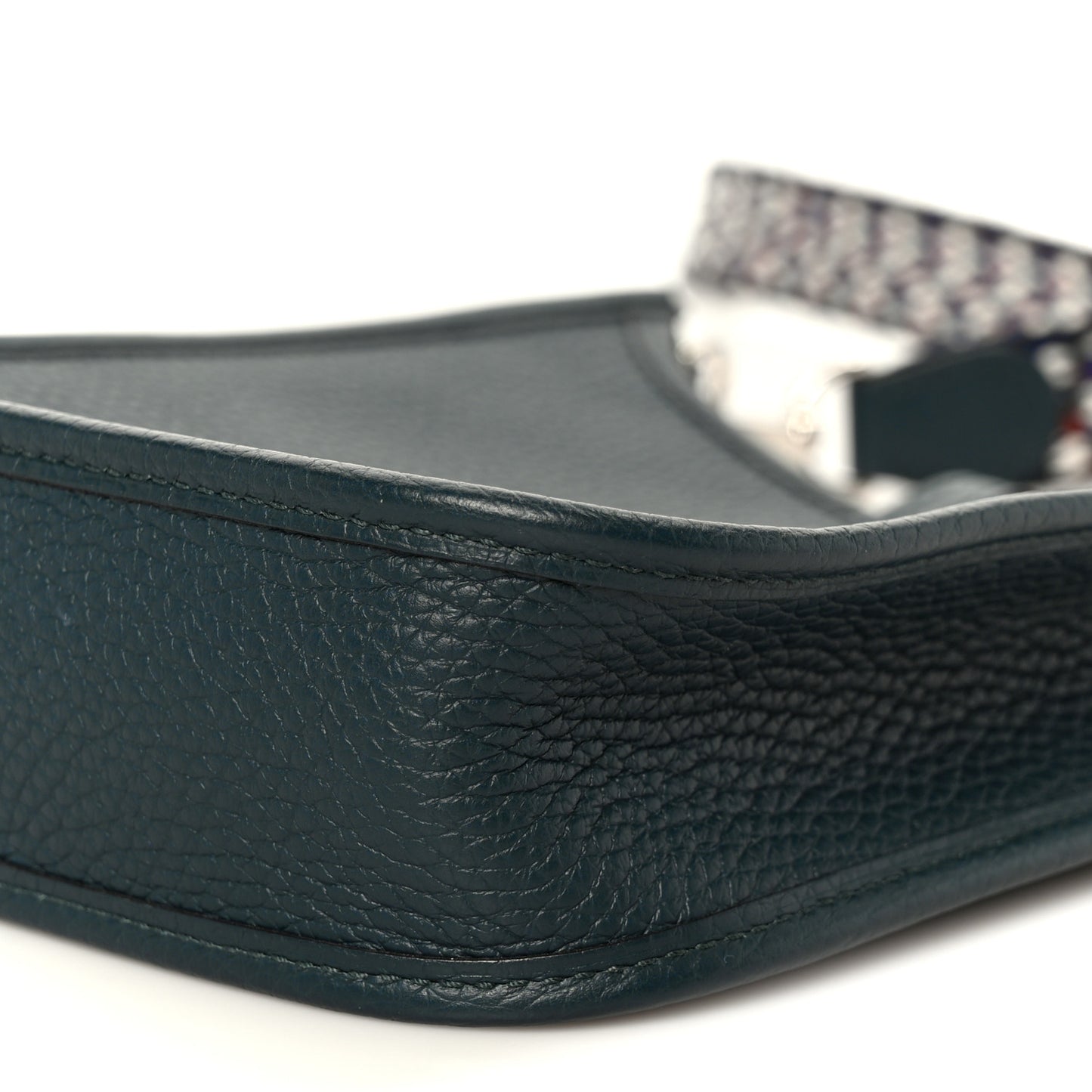 Taurillon Clemence Zigzag Evelyne TPM Vert Cypress Black Deep Bleu