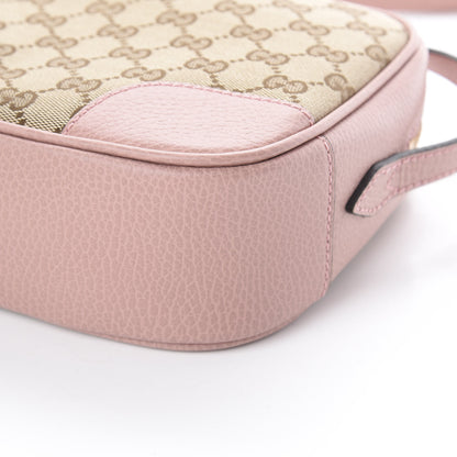 Gucci Monogram Mini Bree Messenger Bag Beige Soft Pink 7 of 8