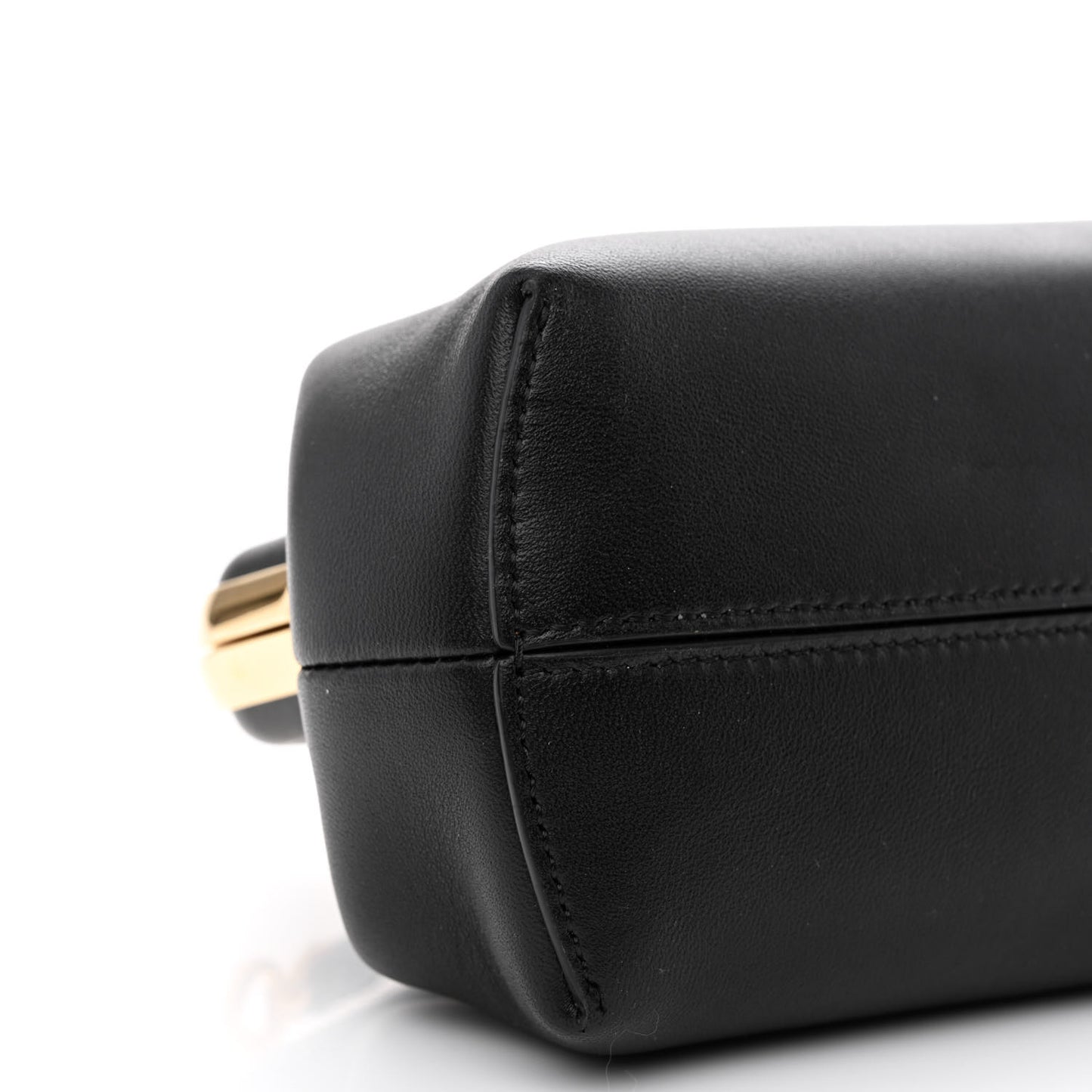 Shiny Nappa Small Fendi First Black