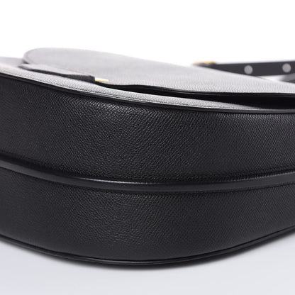 Celine Grained Calfskin Medium Trotteur Black 9 of 9