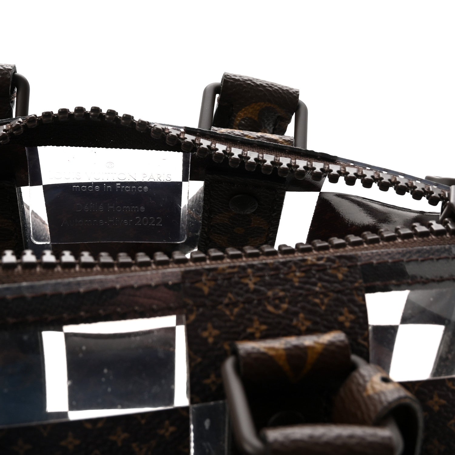 Louis Vuitton PVC Monogram Chess Keepall Bandouliere 25 6 of 9