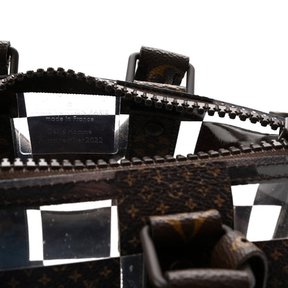 Louis Vuitton PVC Monogram Chess Keepall Bandouliere 25 6 of 9