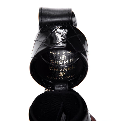 Chanel Patent Calfskin Lipstick Case On Chain Black 7 of 7