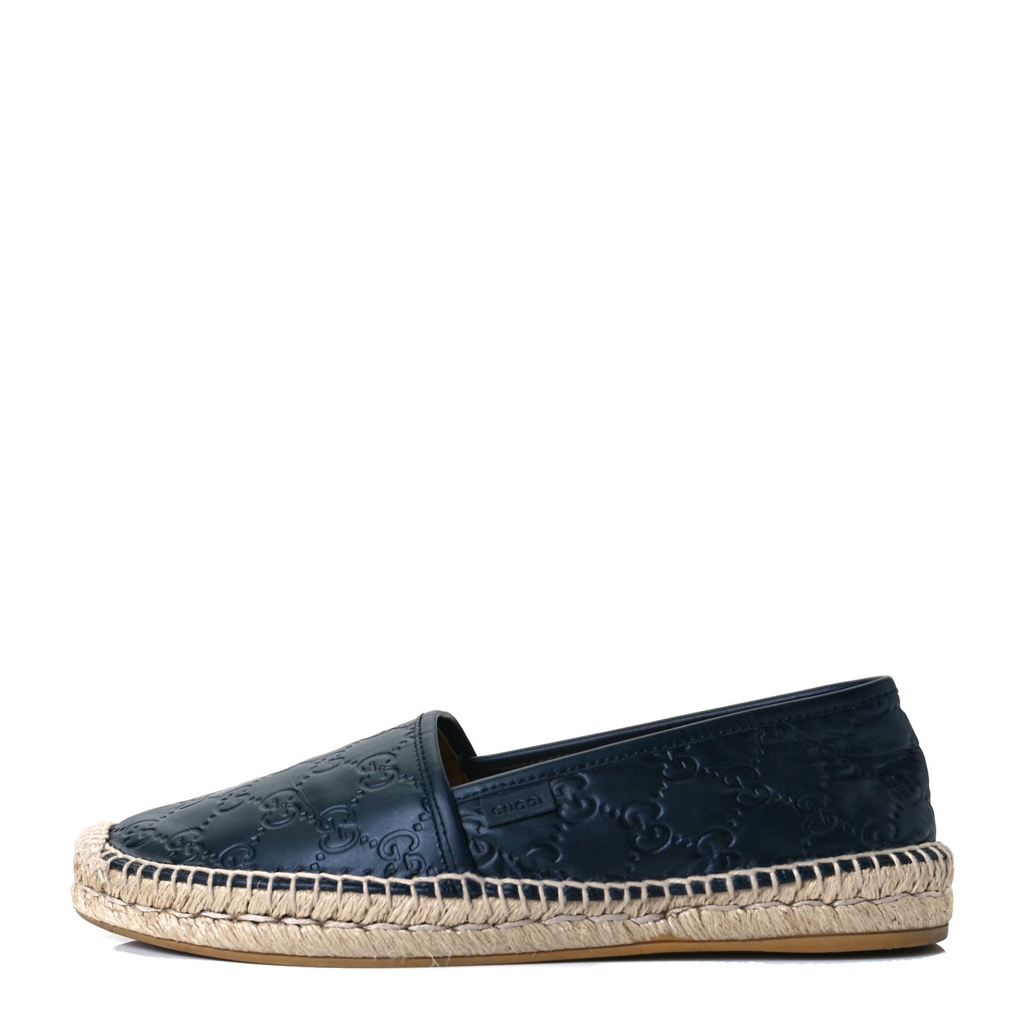 Guccissima Signature Espadrilles 40 Black