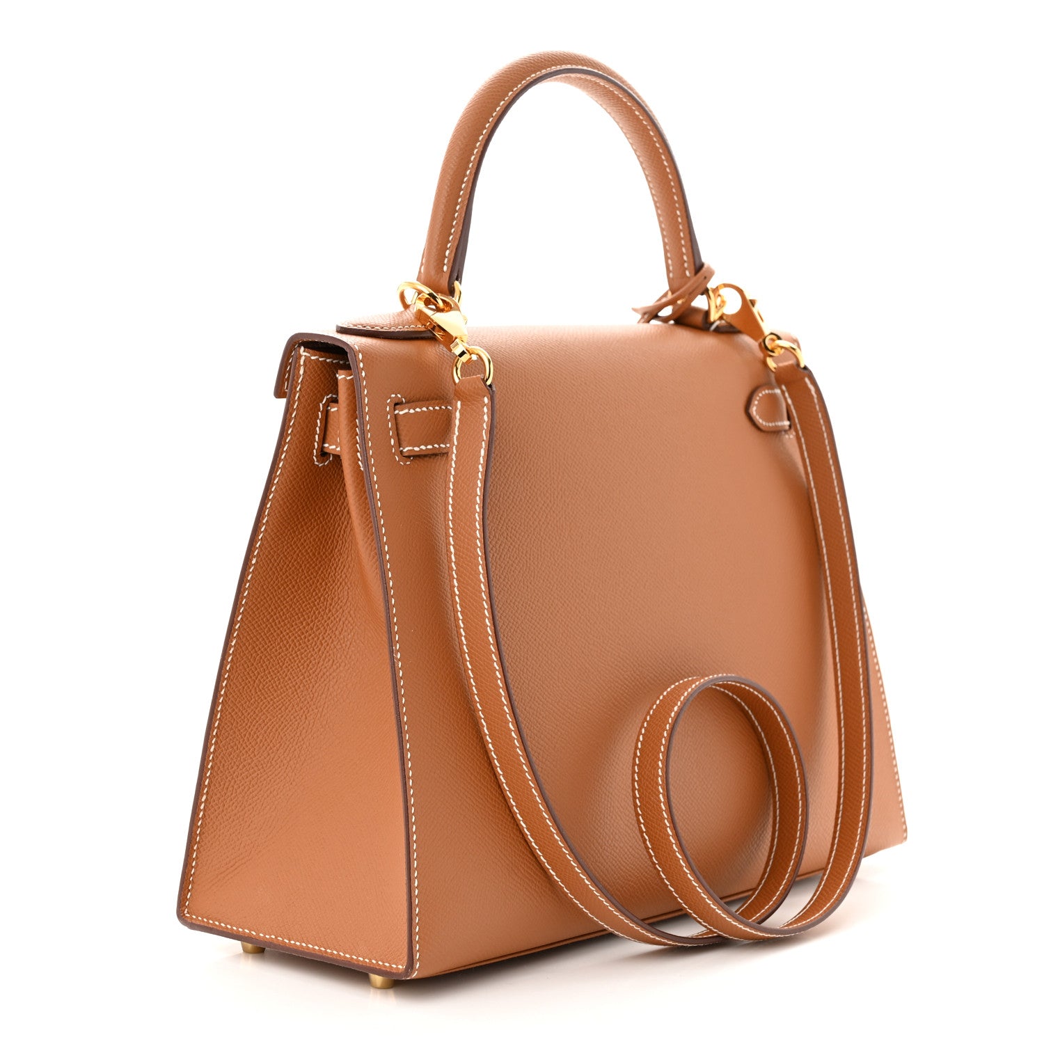 Hermes Epsom Kelly Sellier 28 Gold 3 of 11