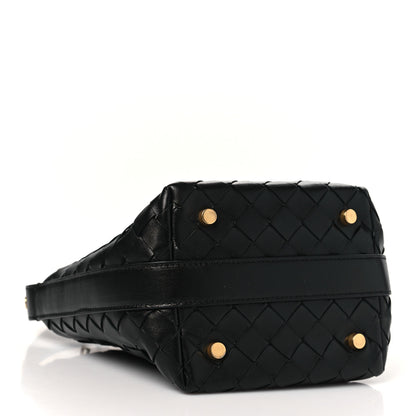 Bottega Veneta Calfskin Nappa Intrecciato Mini Wallace Black 4 of 10