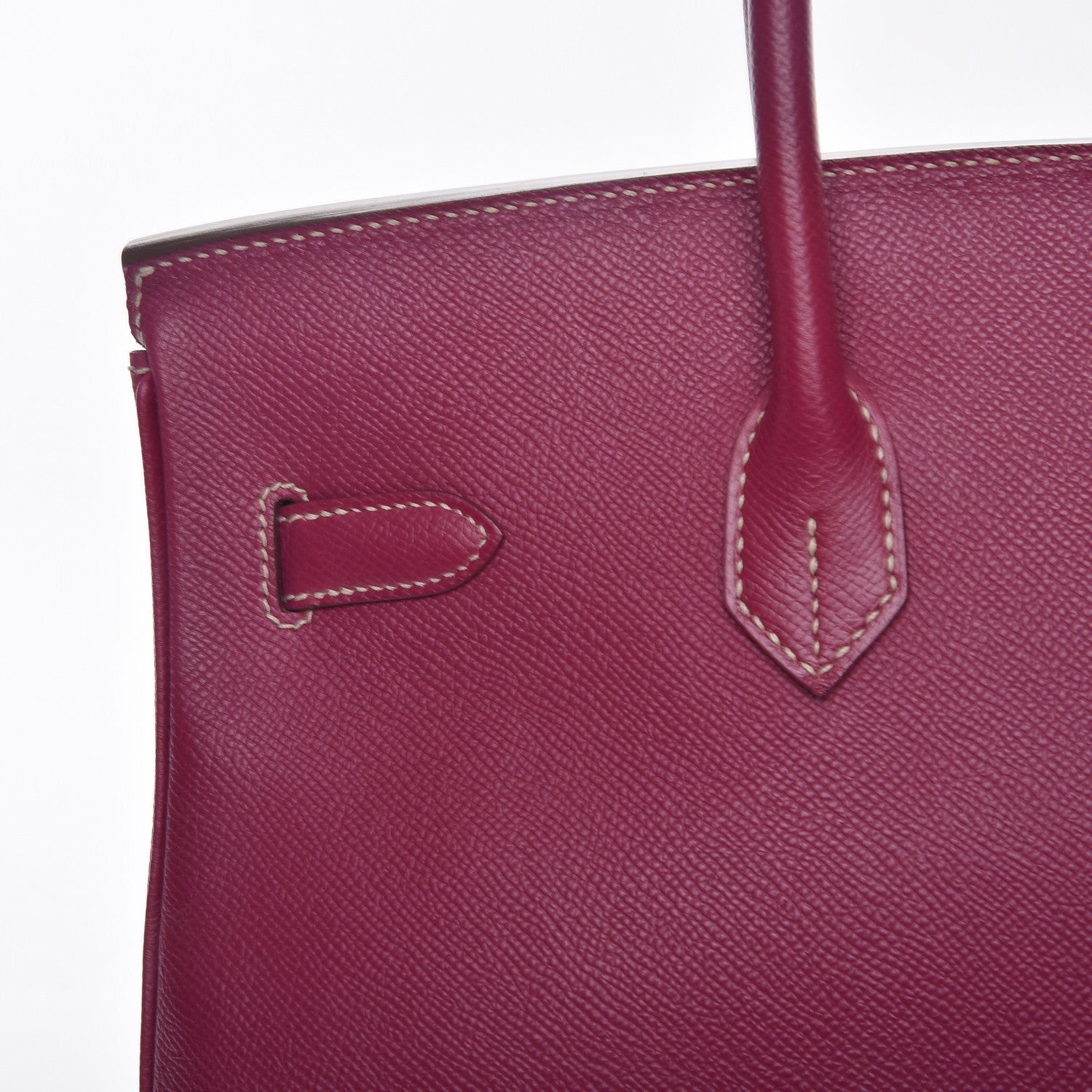 Hermes Epsom Birkin 35 Tosca Rose Tyrien 17 of 31