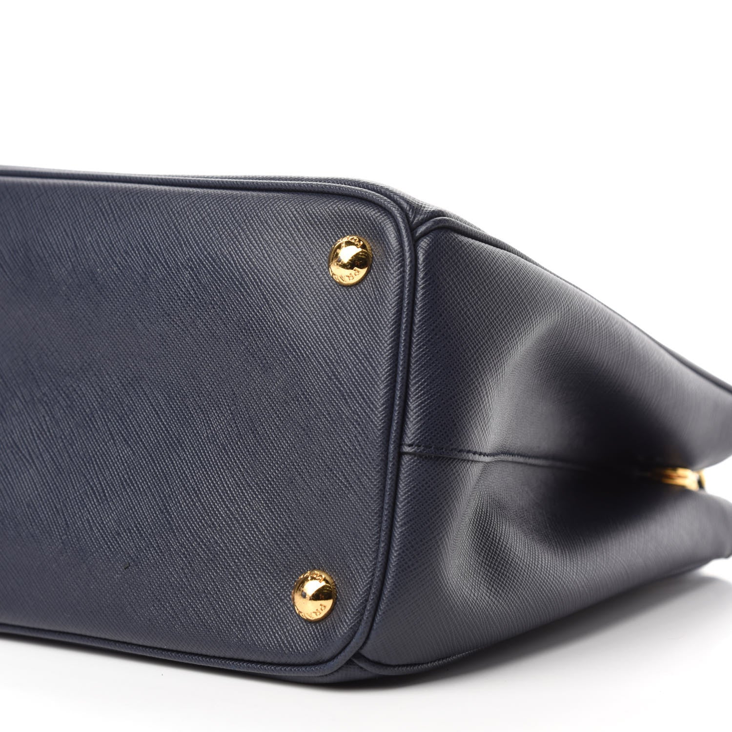 Prada Saffiano Small Galleria Double Zip Tote Baltico 7 of 10