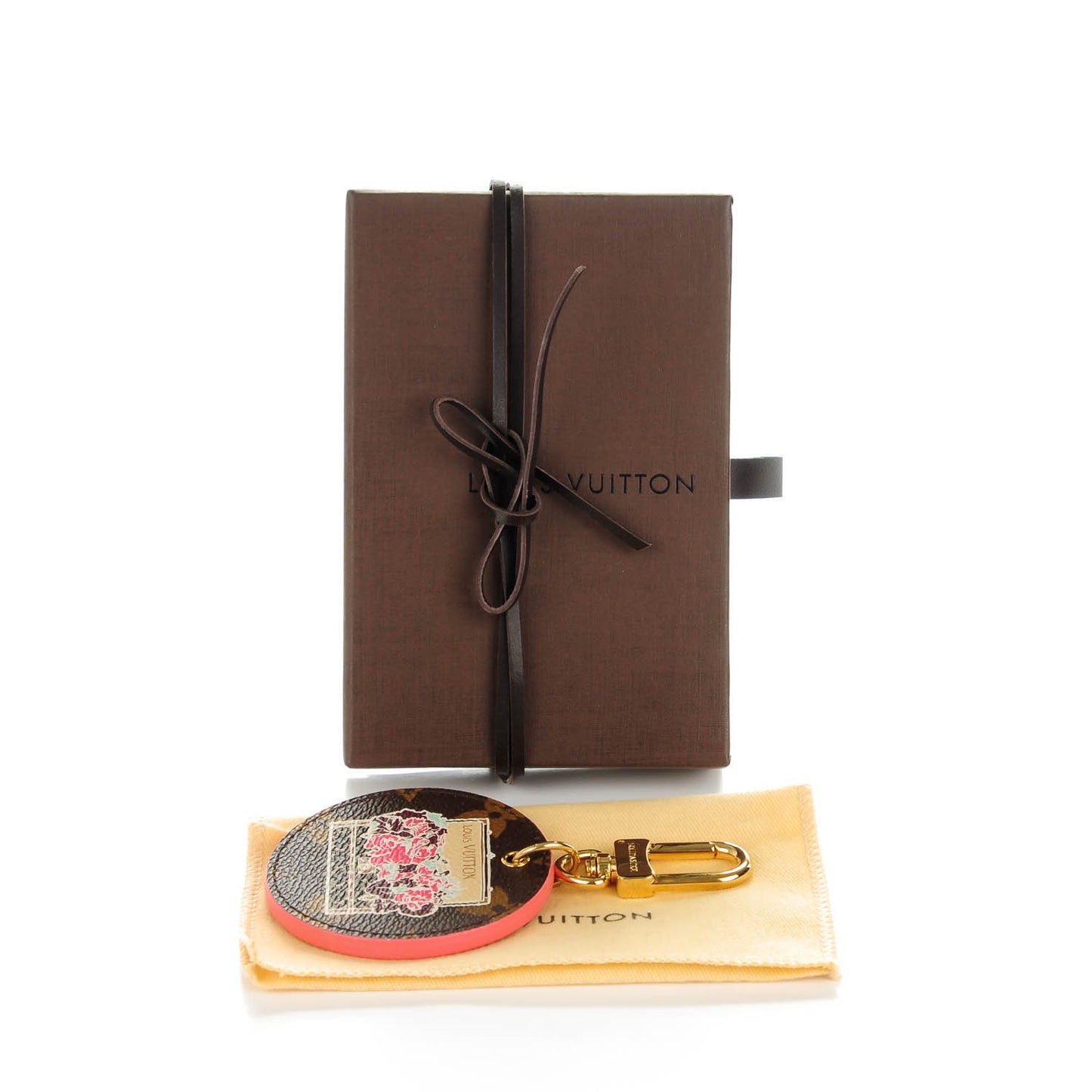 Monogram Illustre Posies Bag Charm
