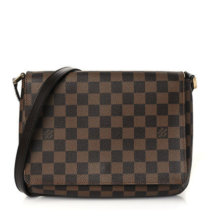 Louis Vuitton Damier Ebene Musette Tango Long Strap 1 of 9