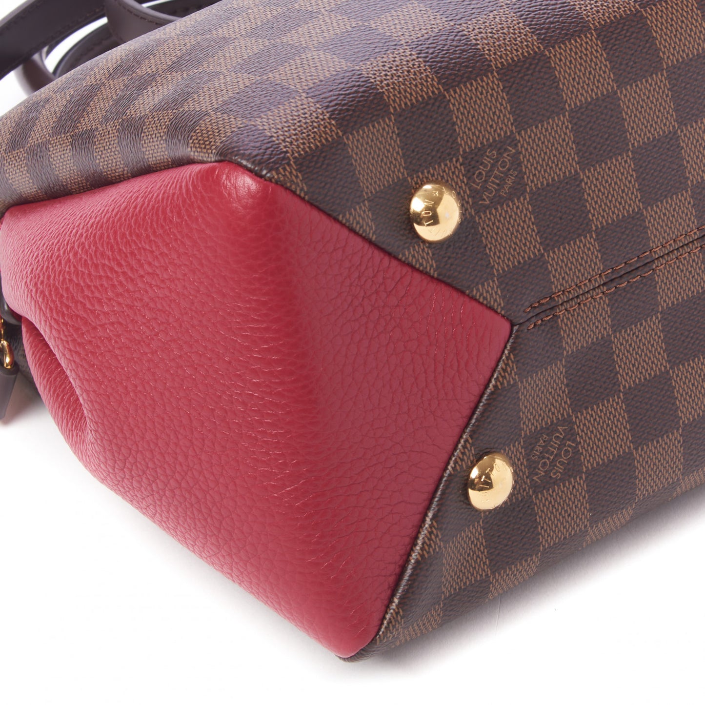 Damier Ebene Cuir Taurillon Brittany Wine