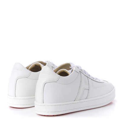 Hermes Epsom Womens Boomerang Sneakers 36 White 4 of 9