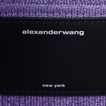 Alexander Wang Ribbed Knit Small Ryan Bag Unicorn 6 of 9