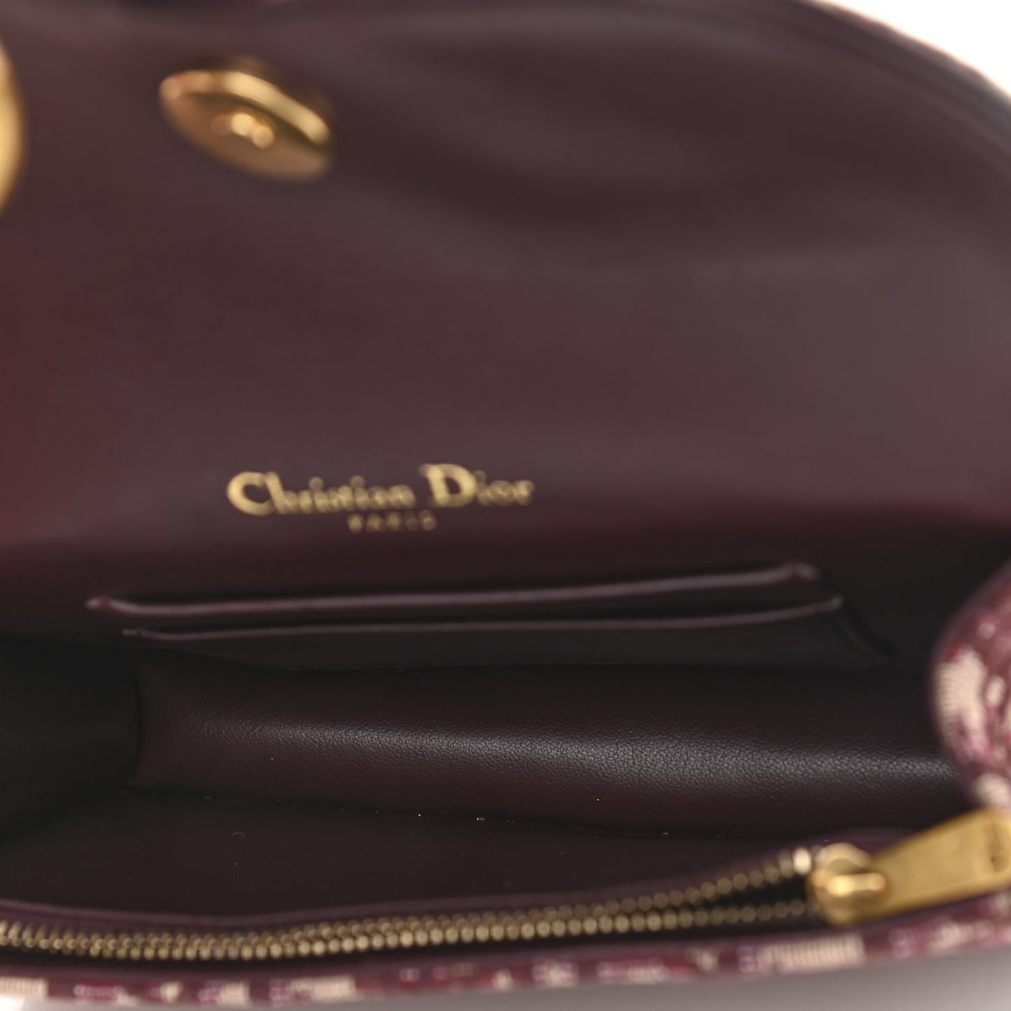 Oblique Saddle Belt Bag Bordeaux