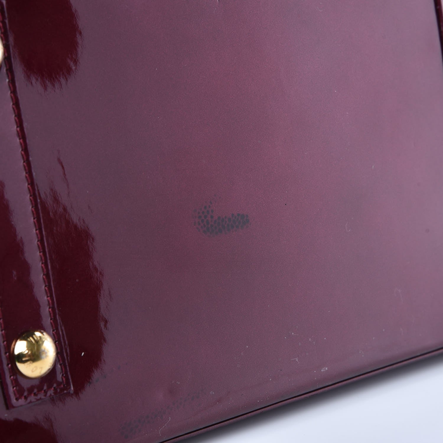 Louis Vuitton Vernis Alma GM Rouge Fauviste 8 of 10