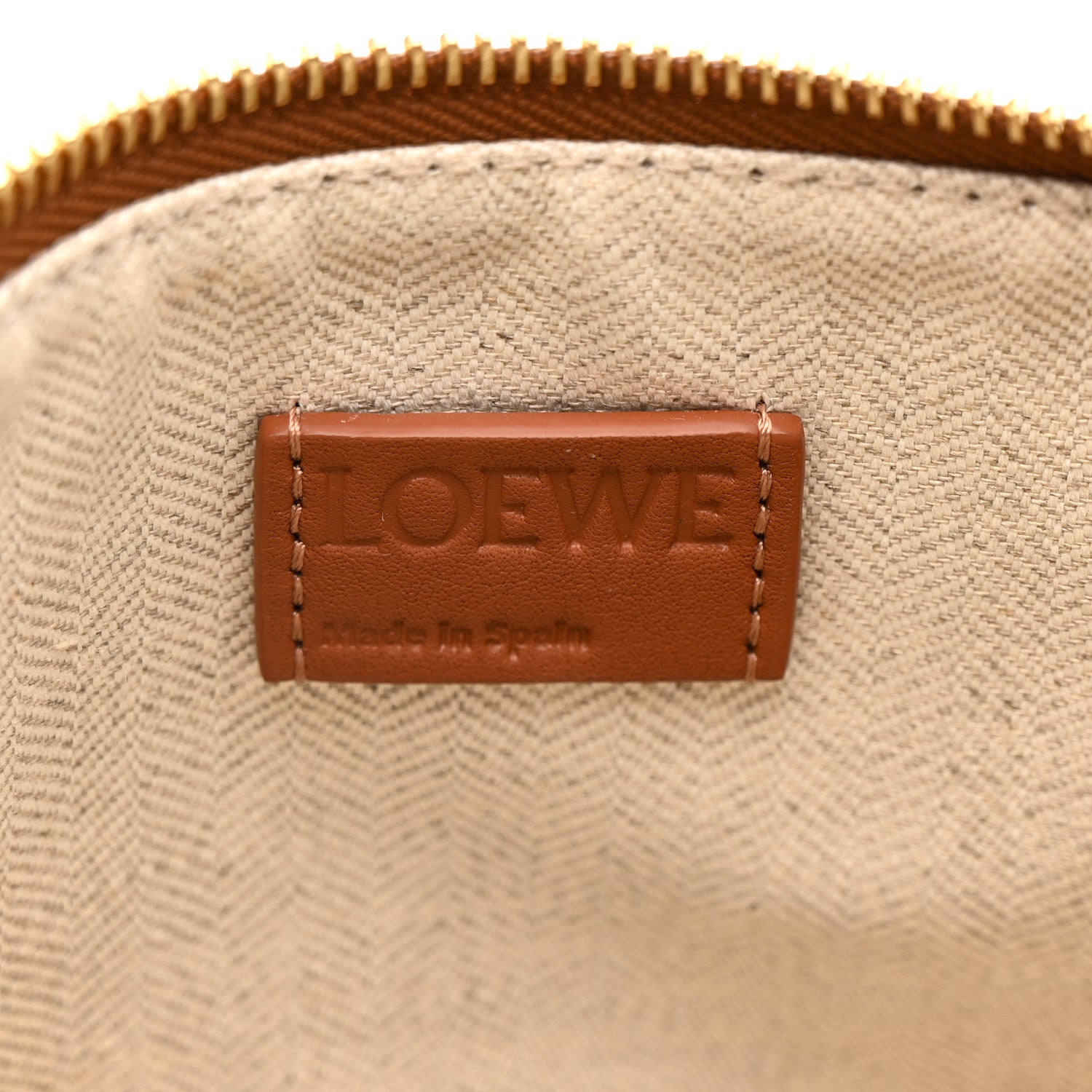 Loewe Calfskin Mini Hammock Hobo Tan 6 of 13