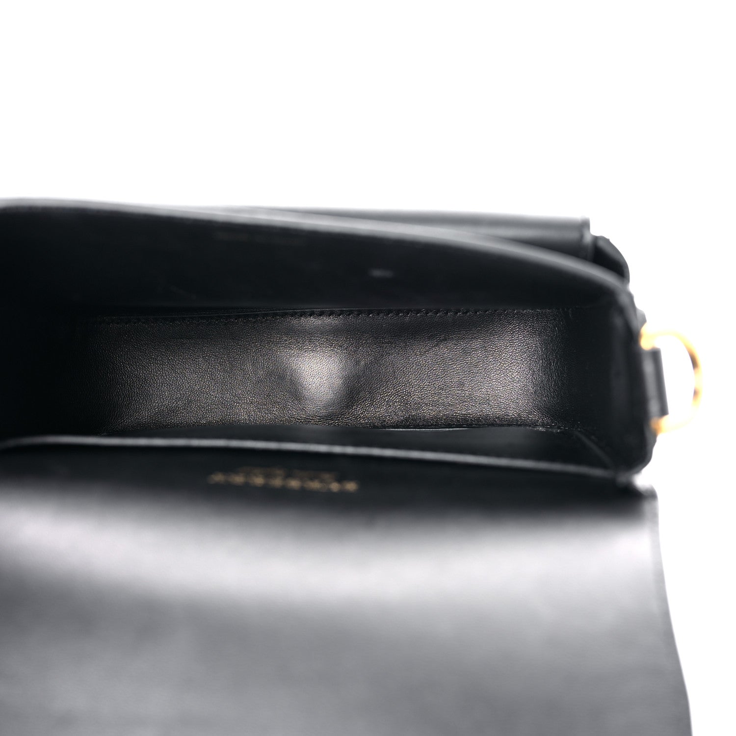 Burberry Calfskin Studded Square Satchel Black 5 of 14