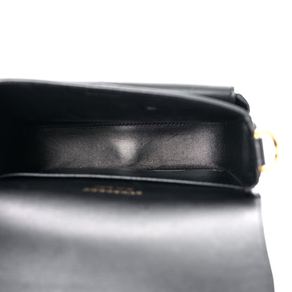 Burberry Calfskin Studded Square Satchel Black 5 of 14