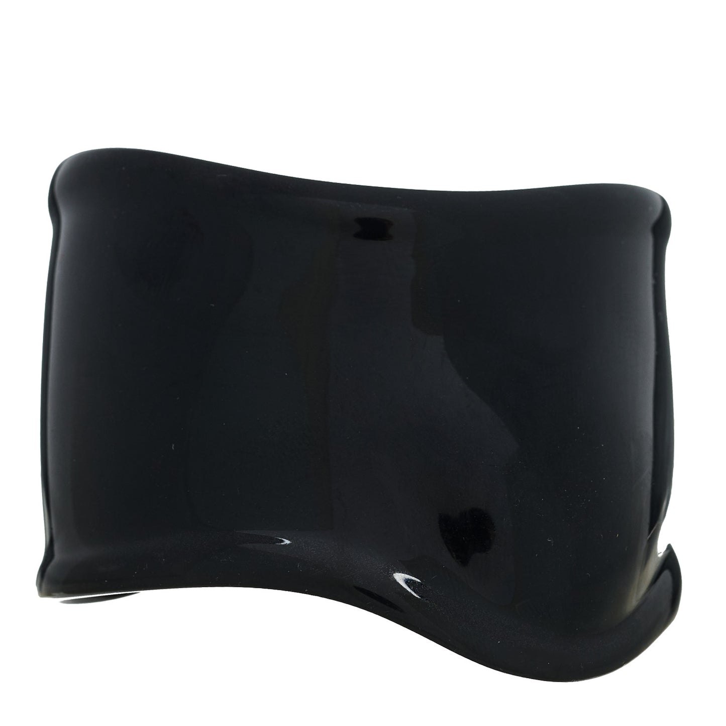Ruthenium Medium Elsa Peretti Left Wrist Bone Cuff Bracelet Black