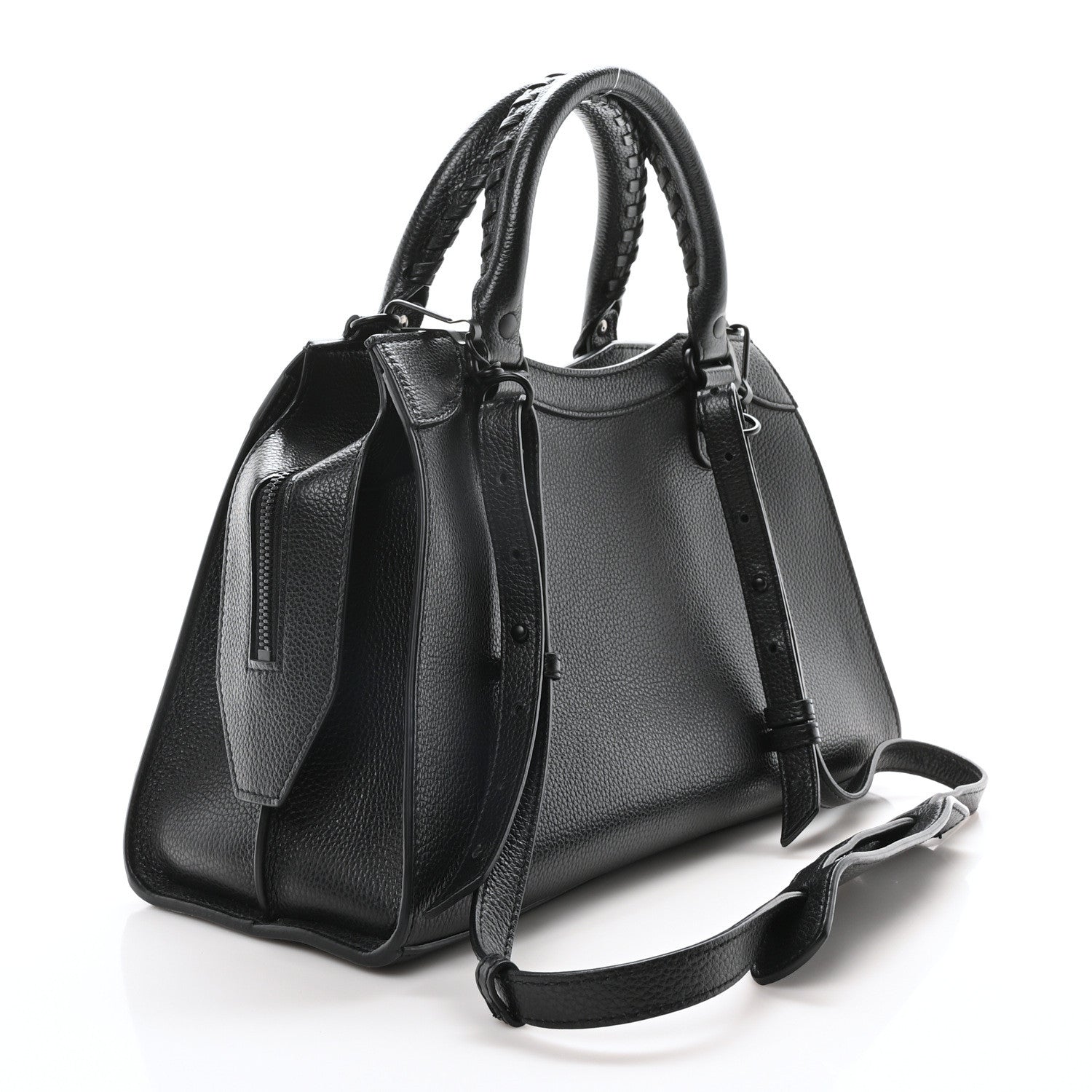 Balenciaga Grained Calfskin Neo Classic Black Hardware S City Black 3 of 11