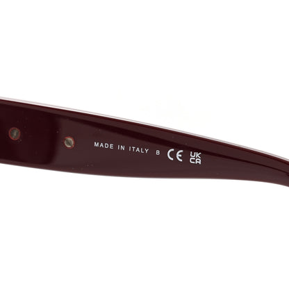 Chanel Acetate Charms Pearl Square Sunglasses 5479-A Burgundy 6 of 7