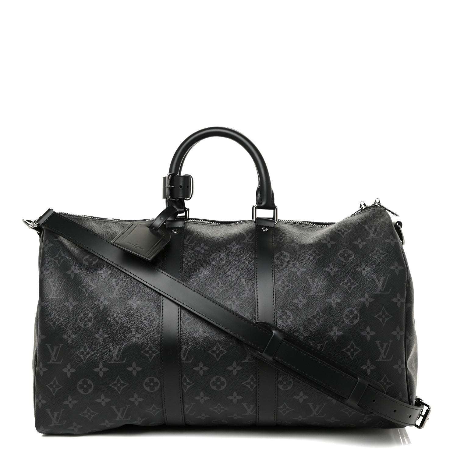 Louis Vuitton Monogram Eclipse Keepall Bandouliere 45 1 of 13