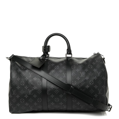 Louis Vuitton Monogram Eclipse Keepall Bandouliere 45 1 of 13