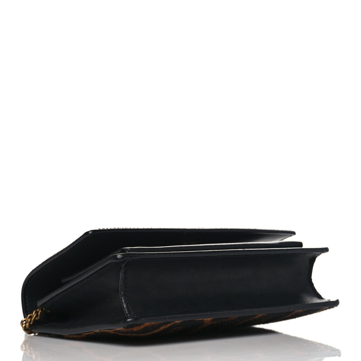 Saint Laurent Pony Hair Calfskin Leopard Print Medium Monogram 4 of 8